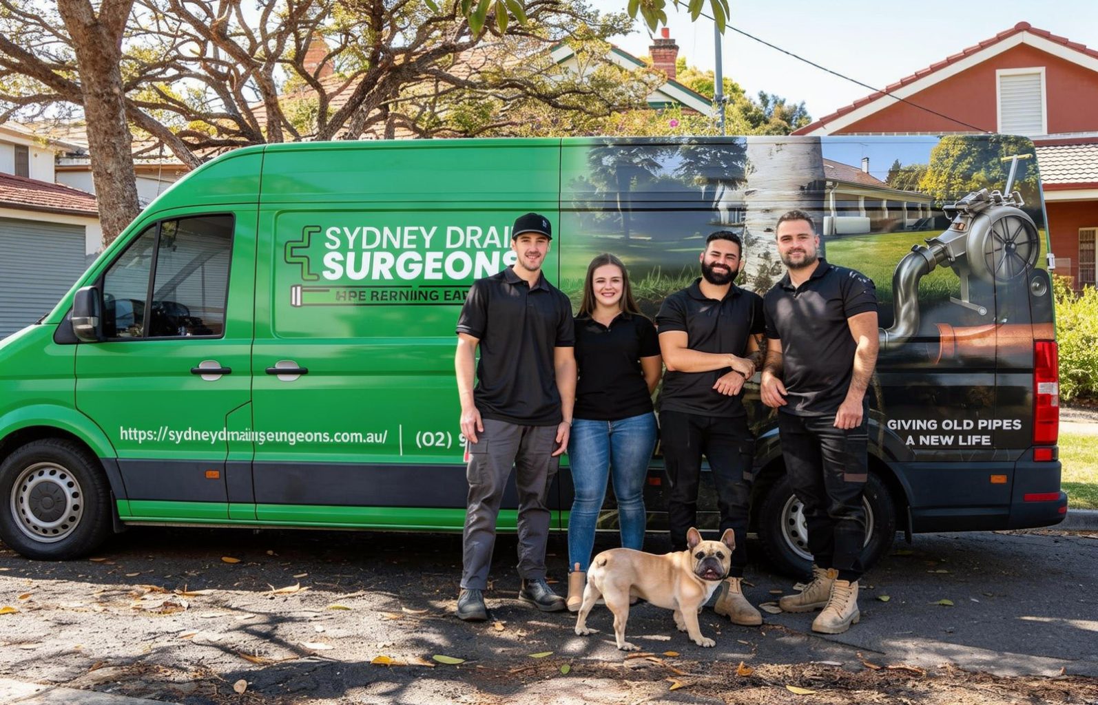 Sydney drain surgeon team